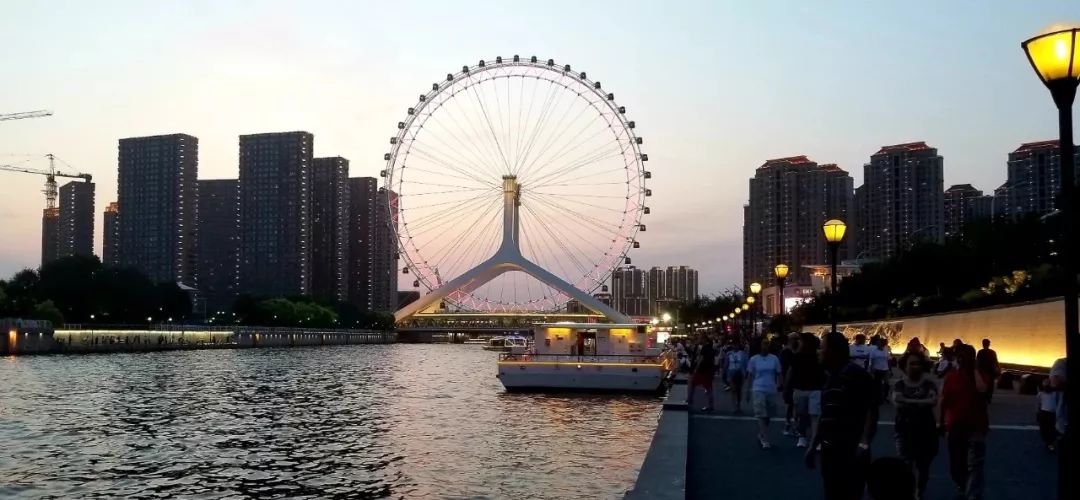 周六活动 英语角 | 天津东疆沙滩+滨海图书馆+天津之眼+游轮